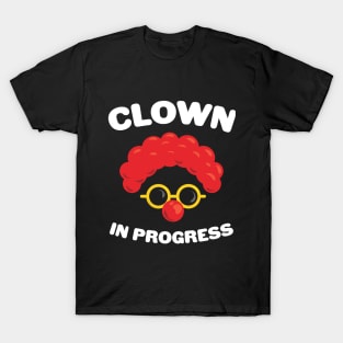 Clown College Gym Tshirt For Circus Training T-Shirt